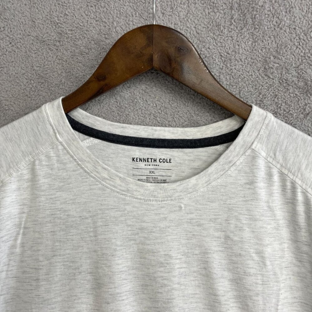 NWOT Kenneth Cole Men's XXL Organic Cotton Blend T-Shirt Slim Fit - Picture 7 of 8